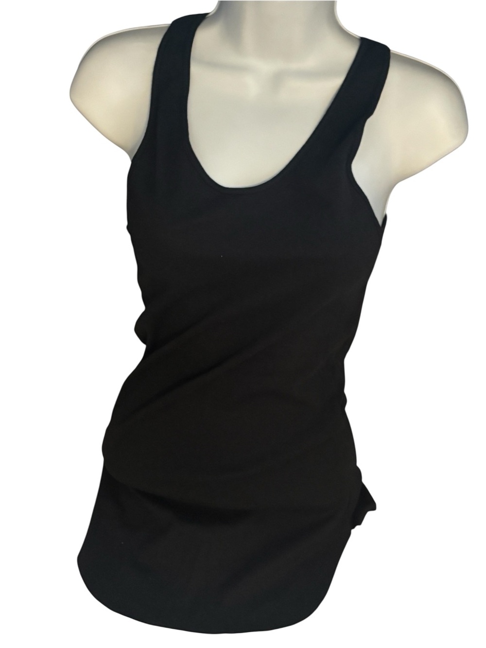 Helmut Lang Black relaxed fit cotton Tank Top Sz medium